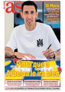 PINTA QUE A ARBELOA LE IRÁ BIEN