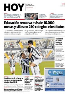 EL BADAJOZ RECUPERA LA ALEGRÍA CON ÁVILA