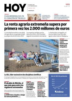 LA UEX, LÍDER NACIONAL EN DOS DISCIPLINAS CIENTÍFICAS