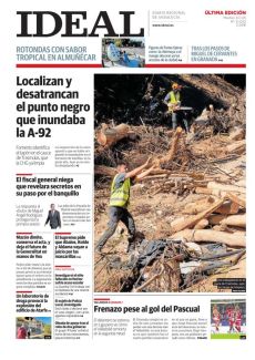 LOCALIZAN Y DESATRANCAN EL PUNTO NEGRO QUE INUNDABA LA A-92