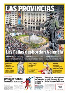 LAS FALLAS DESBORDAN VALENCIA