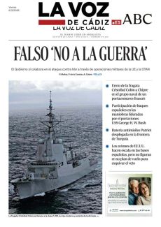 FALSO ‘NO A LA GUERRA’