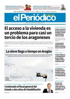 LA NIEVE LLEGA A TIEMPO EN ARAGÓN