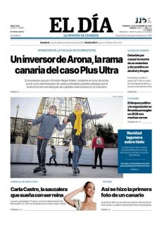 NAVIDAD LAGUNERA SOBRE HIELO