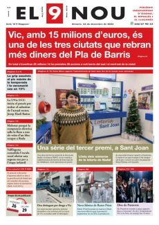 UNA SÈRIE DEL TERCER PREMI, A SANT JOAN