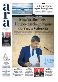 MAZÓN DIMITEIX I FEIJÓO QUEDA EN MANS
DE VOX A VALÈNCIA