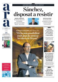 “HI HA UNA POSSIBILITAT MOLT GRAN DE TRENCAR LES OBRES DE SIXENA”