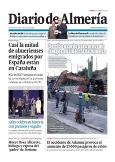 DERRIBO EXPRÉS PARA PREVENIR RIESGOS EN HUÉRCAL DE ALMERÍA