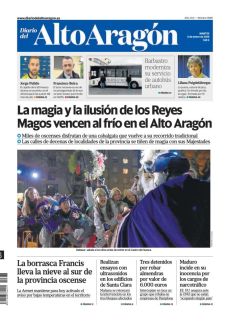 LA MAGIA Y LA ILUSIÓN DE LOS REYES MAGOS VENCEN AL FRÍO EN EL ALTO ARAGÓN