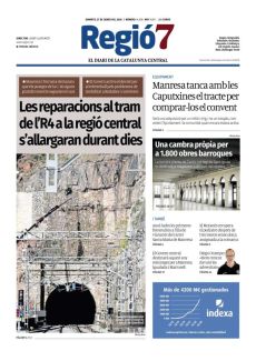 LES REPARACIONS AL TRAM DE L’R4 A LA REGIÓ CENTRAL S’ALLARGARAN DURANT DIES