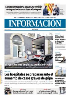 EL AYUNTAMIENTO EMPIEZA A DESALOJAR EL PALAS