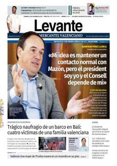 «MI IDEA ES MANTENER UN CONTACTO NORMAL CON MAZÓN, PERO EL PRESIDENT SOY YO Y EL CONSELL DEPENDE DE MÍ»